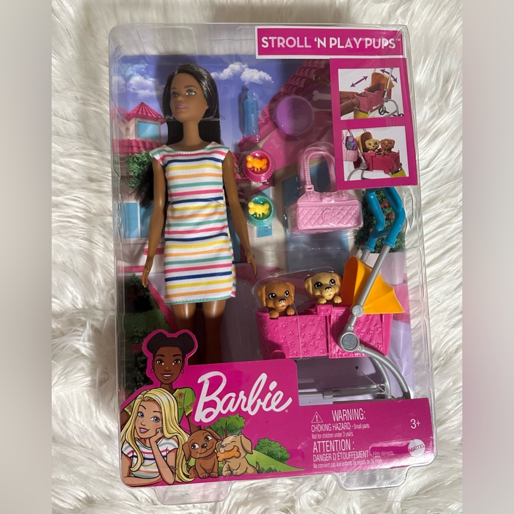 Barbie-stroll n play pups